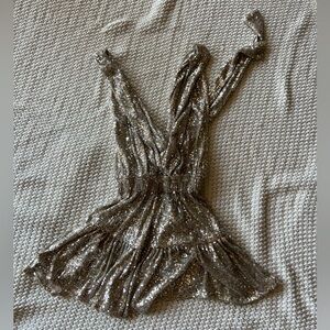 Ophelie Sequin Dress | Wild Side of Barth Mini Party Dress